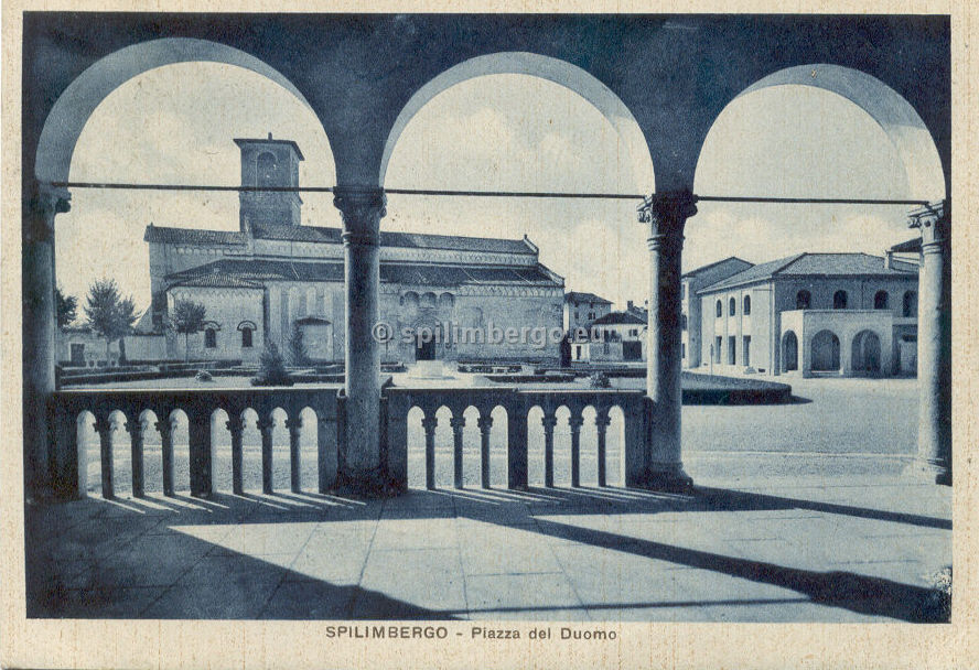 Spilimbergo, Duomo 1940.jpg